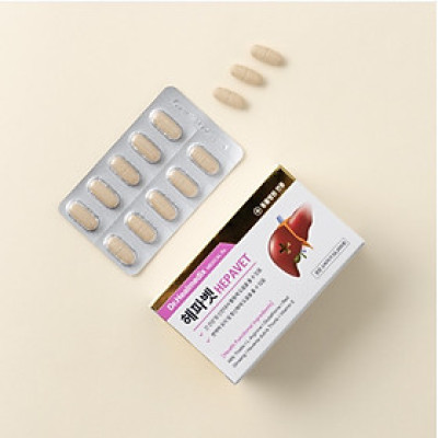 [60v] Sản phẩm hỗ trợ sức khỏe gan,tăng miễn dịch & chống oxy hóa Dr.Healmedix Hepavet cho chó & mèo