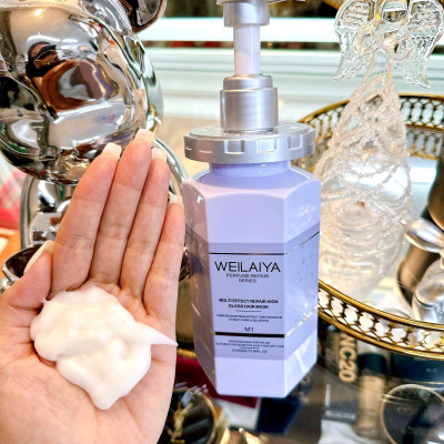 Hấp tóc phục hồi đa tầng Weilaiya - Mặt nạ tóc giúp bổ sung dưỡng chất, hồi phục chuyên sâu