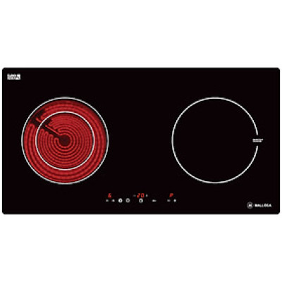 Bếp Âm Đôi Từ - Hồng Ngoại Malloca MH-02IR (72 cm) - Hàng Chính Hãng