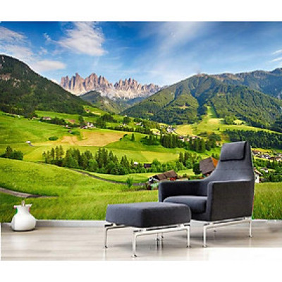 Tranh dán tường đồi xanh PC57(100x150cm)