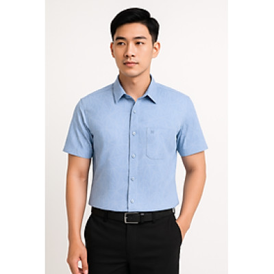 Áo sơ mi ngắn tay Khatoco