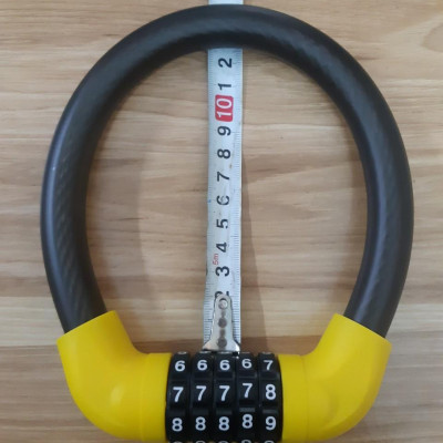 Dây khóa xe đạp, xe máy 5 số đổi được mật mã