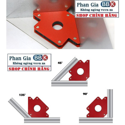 [LOẠI 1] Ke Góc Nam Châm 22KG Siêu Mạnh - Nam Châm Ke Góc Vuông Hàn Sắt Thông Minh 22kg Lực Hít Vĩnh Cửu
