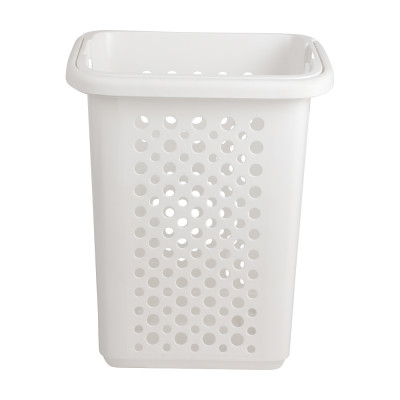 Giỏ Đựng Đồ Đa Năng Có Bánh Xe Màu Trắng 50X37X64 Cm | Index Living Mall | Nội Thất Thái Lan