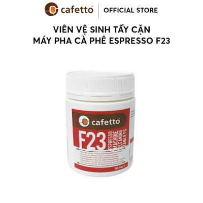 [Hàng chính hãng] Viên vệ sinh tẩy cặn máy pha cà phê espresso tự động Cafetto F23 (100 Viên)