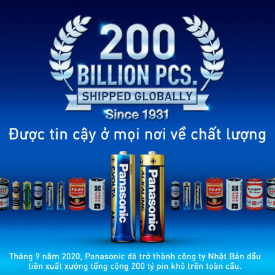 Hộp Pin kiềm Panasonic Alkaline AAA LR03T (24 viên/48 viên) - Hàng chính hãng