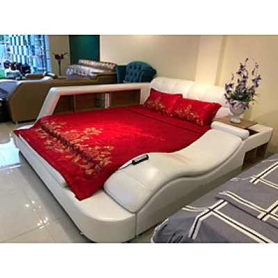 Giường ngủ cao cấp Juno Sofa lọt lòng nệm 1m6 x 2m 