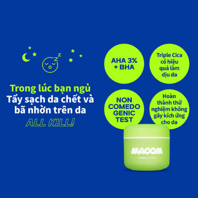Kem dưỡng da ban đêm MAOOM GlAHAssy 3 Cream 50ml