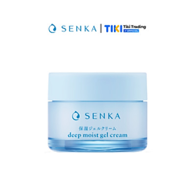 Mặt Nạ Ngủ Cấp Ẩm Chuyên Sâu Dạng Gel Senka Deep Moist Gel Cream 50g