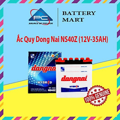 Ắc Quy DongNai NS40Z/L(S) 12V-35AH