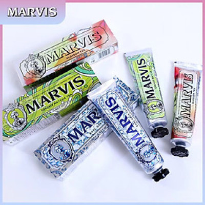 [CHÍNH HÃNG] Kem Đánh Răng Marvis Tea Collection 75ml - Hương Vị Trà Hơi Thở Tươi Mát, Sạch Răng Khoẻ Nướu