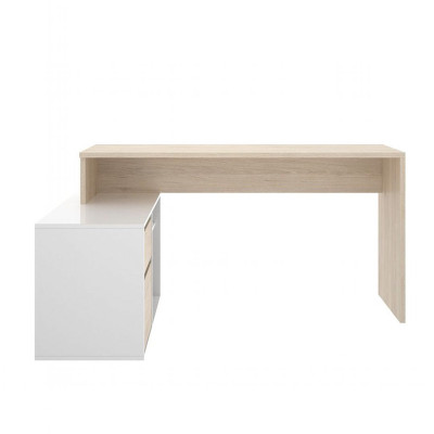 Bàn máy tính chữ L kết hợp tủ lưu trữ SMLIFE Durumon