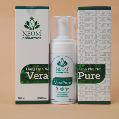 VeraPure - Dung Dịch Vệ Sinh Phụ Nữ Dịu Nhẹ, Khử Mùi & Dưỡng Ẩm Hằng Ngày