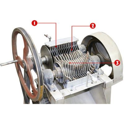 Máy thái cá inox 3A2,2Kw - Cắt cá làm thức ăn chăn nuôi thủy hải sản - Hàng Chính Hãng