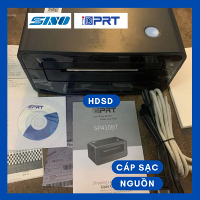 Máy in nhiệt IDPRT SP410 in đơn hàng, phiếu gửi, minicode, nhãn tự dán, hàng nhập khẩu bảo hành 12 tháng