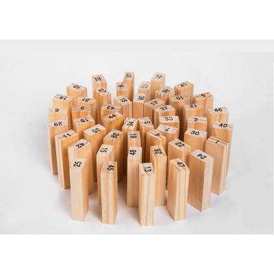 Bộ Đồ Chơi Rút Gỗ 48 Thanh Loại Lớn 