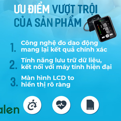Máy đo huyết áp tự động Kachi MK167 - Hàng chính hãng