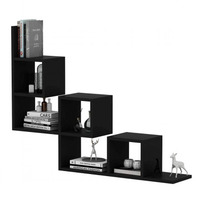 Giá sách treo tường phong cách hiện đại SMLIFE Whisky