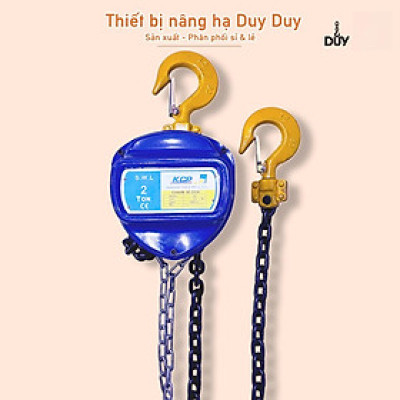 Pa Lăng Xích Kéo Tay KCP | Công nghệ Nhật Bản | Nâng Hạ An Toàn | Bảo Hành 12 Tháng