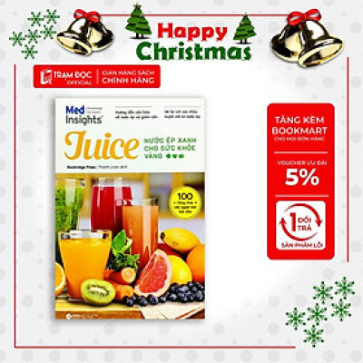 [ThangLong Bookstore]Juice: Nước ép xanh cho sức khỏe vàng