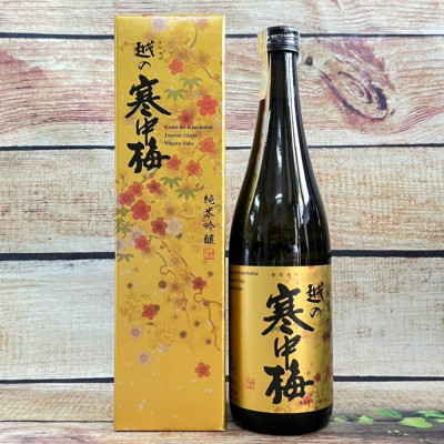 Rượu Sake Koshino Kanchubai Kin Label Junmai Ginjo 14% 720ML (Niigata Meijo)