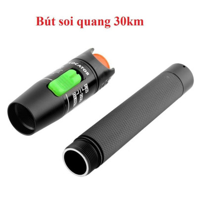 Bút dò lỗi sợi quang 30km+ Dao cắt quang FC-6S cao cấp