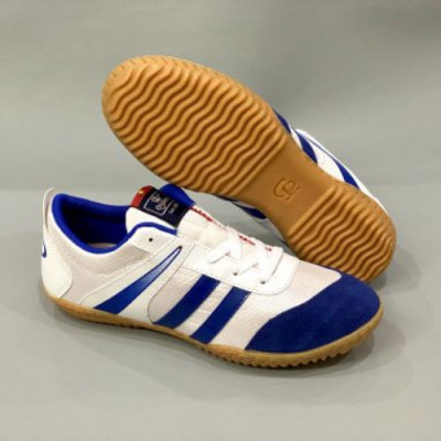 Giày đá banh sân cỏ nhân tạo, sân futsal màu trắng sọc đen