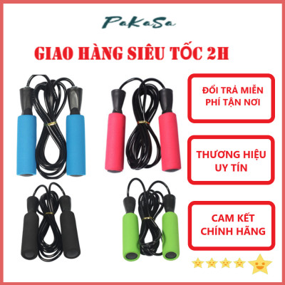 Dụng Cụ Nhảy Dây Tập Thể Dục Chất Liệu PVC 2m7 Tùy Ý Điều Chỉnh Kích Thước - Chính Hãng 