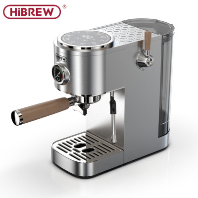 Máy pha cà phê Cappuccino, Ristretto, Espresso, Latte chuyên nghiệp. Thương hiệu Mỹ cao cấp HiBREW - H13. Hàng chính hãng