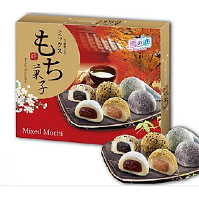 Bánh Mochi tổng hợp Yuki & Love Mixed Mochi 900g (5 hương vị)