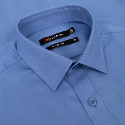 Áo sơ mi nam tay ngắn mã Khatoco A1MN498T2-CNCR742-2703-N