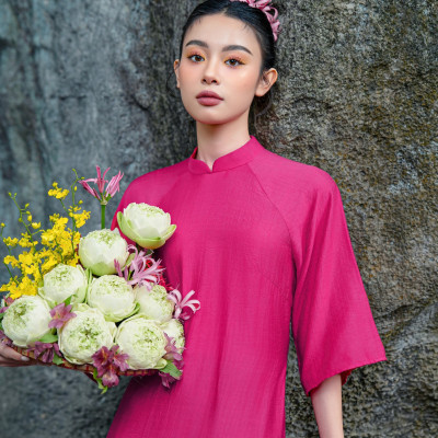 OLV - Áo dài AD Thụy Du (Không kèm quần)