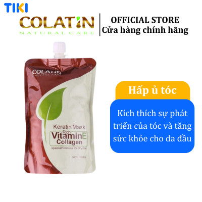 HẤP COLLAGEN-VITAMIN E COLATIN 500ML
