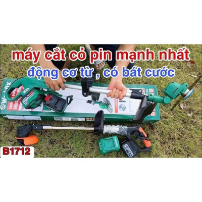 Máy cắt cỏ WORKFIX WF-GT1323BL / Không chổi than / Dài 130cm / Lưỡi 250mm / chính hãƞg