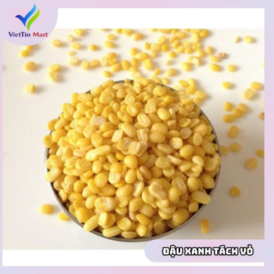 Đậu Xanh Đã Bóc Vỏ Viettin Mart 1Kg