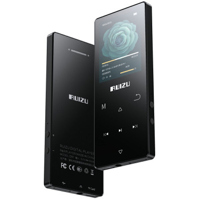 Máy Nghe Nhạc Ruizu D51 - Bộ Nhớ Trong 8Gb, Bluetooth 5.1, Loa Ngoài, Nhạc Lossless, Xem Video, Đa Định Dạng MP3 WAV APE WMA FLAC OGG Văn Bản Hình Ảnh, Màn hình 1.8" Pin Lithium 400mAh 10 Tiếng, Hỗ Trợ Thẻ Nhớ Ngoài 128Gb - Hàng Chính Hãng