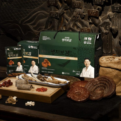 Tinh Chất Hồng Sâm Linh Chi Hàn Quốc 6 Năm Tuổi - Hộp 30 gói x 70ml