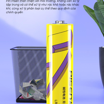 Vỉ 2 Pin Đũa AAA7 1.5V SuperLife - Pisen LR03