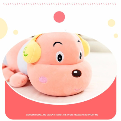 Thú nhồi bông Sâu đeo tai phone nghe nhạc êm mịn - Size từ 60cm đến 130cm- Quà tặng gấu bông con sâu dễ thương - Gối ôm mềm mịn cho bé.