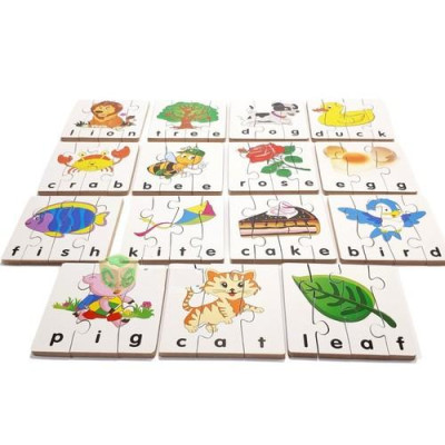 Bộ ghép hình Học chữ Tiếng Anh 1 | Winwintoys 63442 | Phát triển tư duy là logic | Đạt tiêu chuẩn CE và TCVN