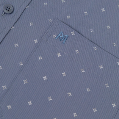 Áo sơ mi nam dài tay mã Khatoco A1MD498T1-CNIN765-2704-D