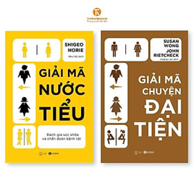 Sách - Giải Mã Chuyện Đại Tiện + Giải Mã Nước Tiểu - Thái Hà Books