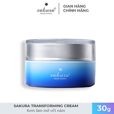 Kem làm mờ vết nám Sakura Transforming Cream 30g