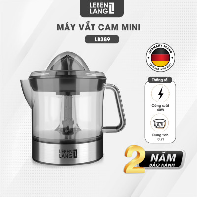 Máy Vắt Cam Lebenlang 0.7lit LB389 - Hàng Nhập Khẩu