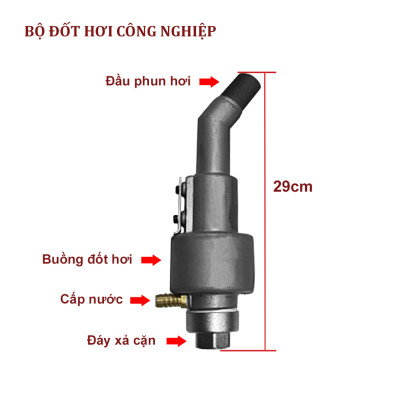 Bàn ủi hơi nước đứng công nghiệp SR-5000 Silver Star - Hàng chính hãng