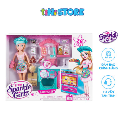 Bộ Đồ Chơi Búp Bê Làm Bánh Sparkle Girlz 100183