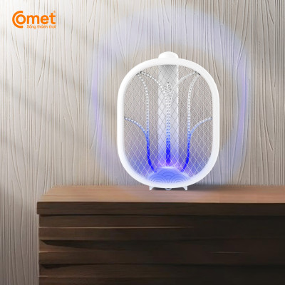 Vợt muỗi điện Comet CP048 Pin Lithium 500mAh sạc 2h dùng 10 ngày BH 12T cổng sạc type C