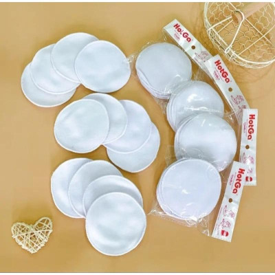 MIẾNG LÓT THẤM SỮA VẢI DÙNG NHIỀU LẦN HOTGA ( 1 set 4 miếng)
