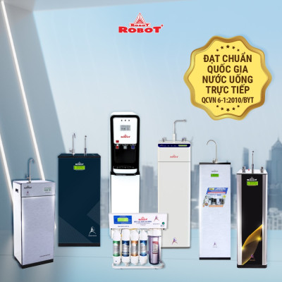 Máy Lọc Nước ROBOT Nóng Nguội Spring Pro 9GH-UR Sử Dụng Công Nghệ R.O + U.F - Hàng Chính Hãng