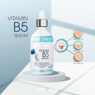 Serum phục hồi, tái tạo da tổn thương GoGreen SERUM VITAMIN B5 
